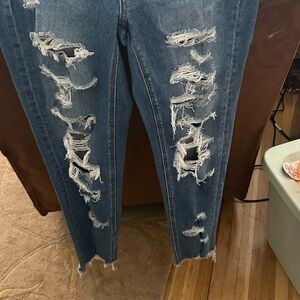 American Eagle Outfitters Blue Straight Leg Jeans